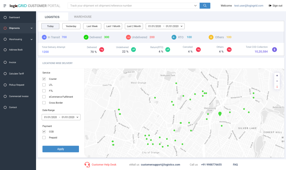screenshot of Logix Platform